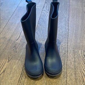 Cat & Jack Black Kids Rain Boots